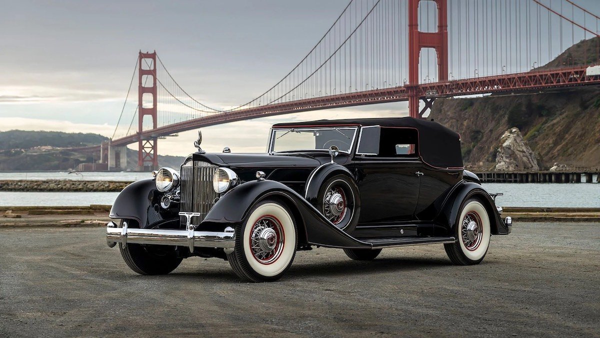  1934 Packard Twelve 1108 Convertible Victoria